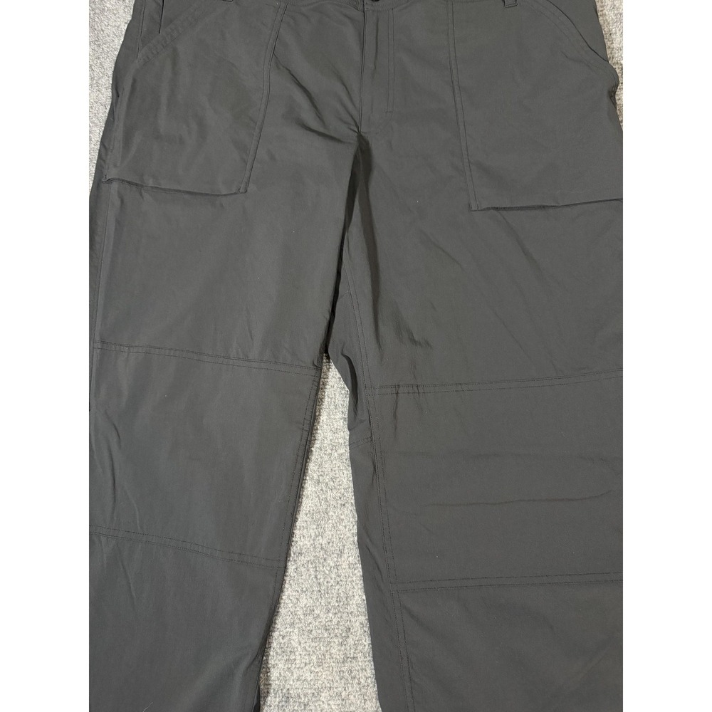 REI Co-op Pants Womens 20W Black Nylon Hiking Elastic Waist Travel Outdoor - Picture 2 of 10